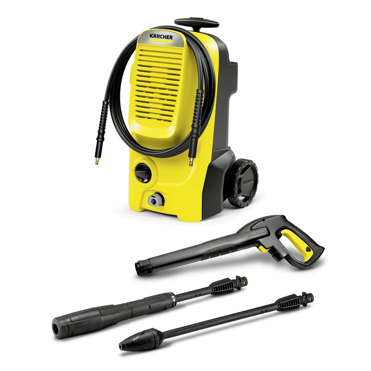 Водоструйка Karcher K 5 Classic в жълт вертикален корпус